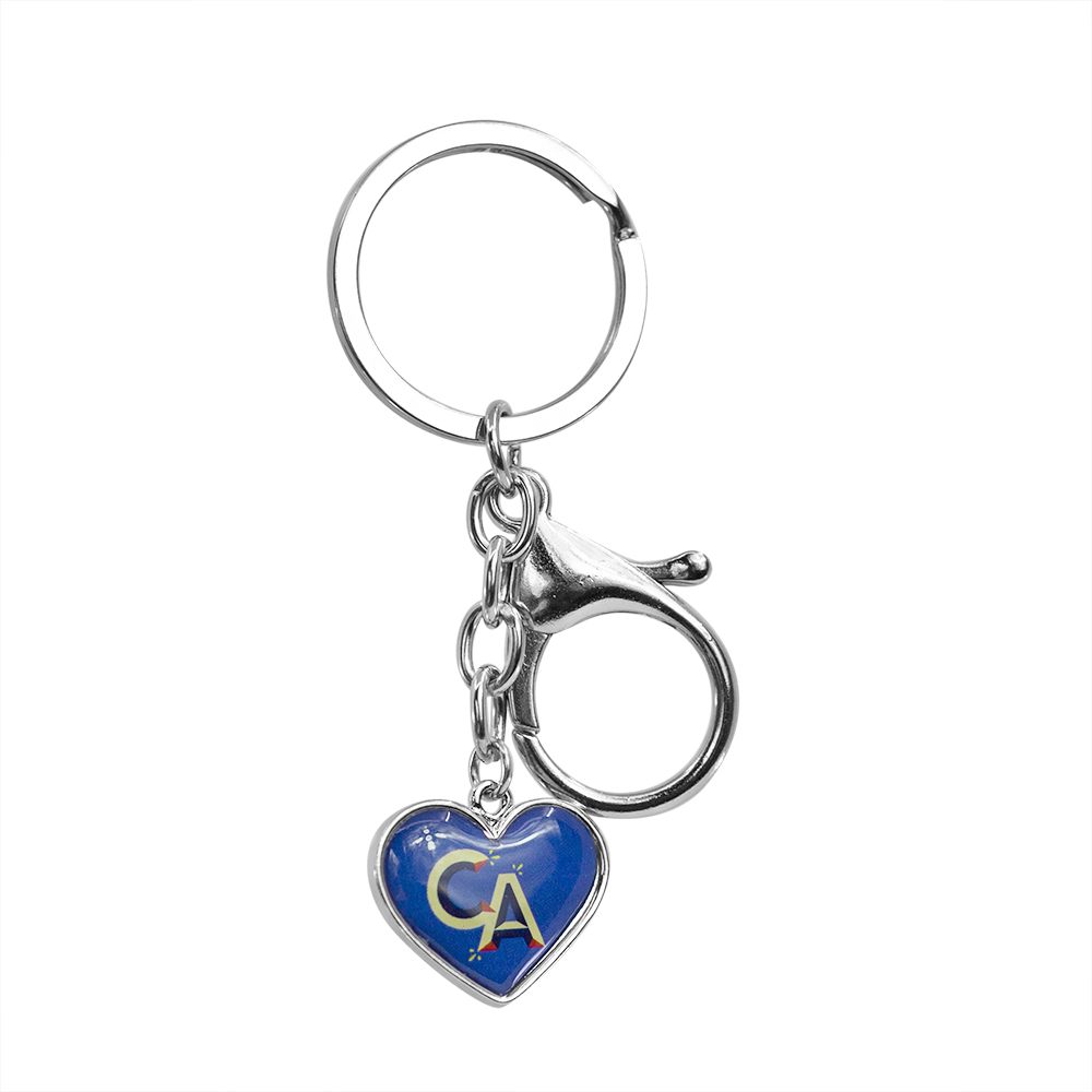 Llavero Club América Corazón Azul.