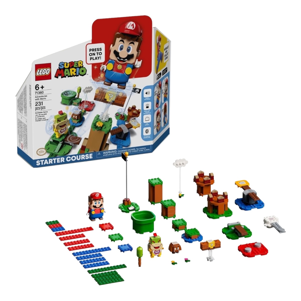 Kit Lego Super Mario Pack Inicial Aventuras Con Mario 71360.