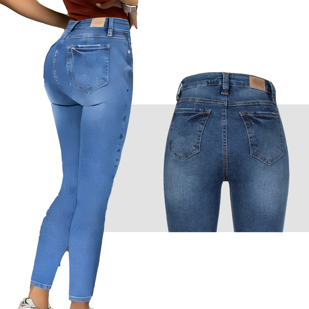 Jeans Pantalon Basico Skinny MARIAZEL Praga Jeans PGAB-051