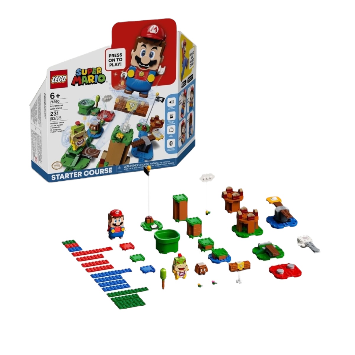 Kit Lego Super Mario Pack Inicial Aventuras Con Mario 71360.