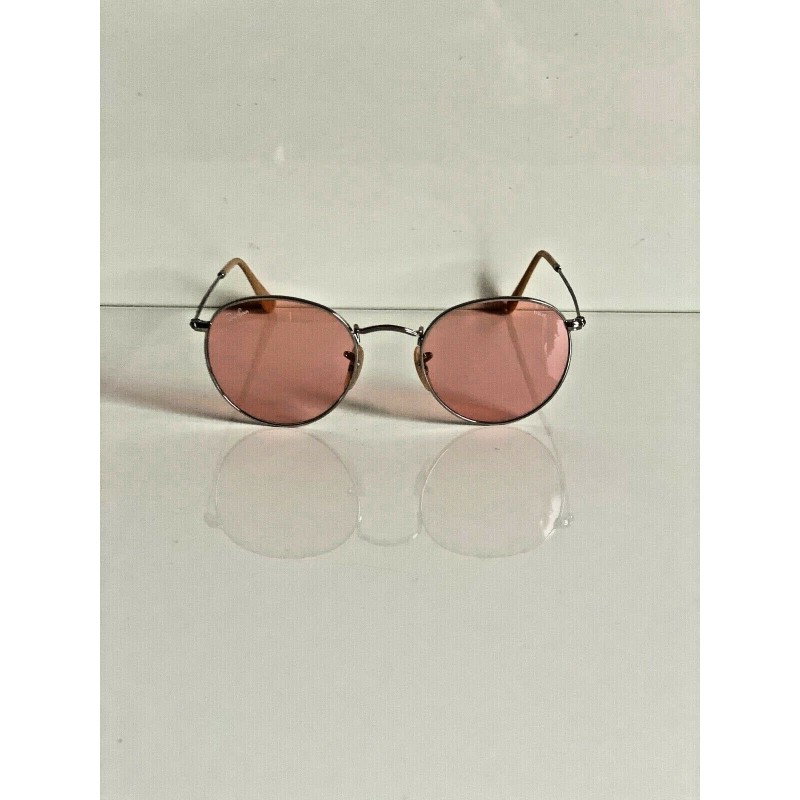 Lentes de sol Ray Ban RB3447 9065V7 Round Metal Evolve Vino Fotocromatico