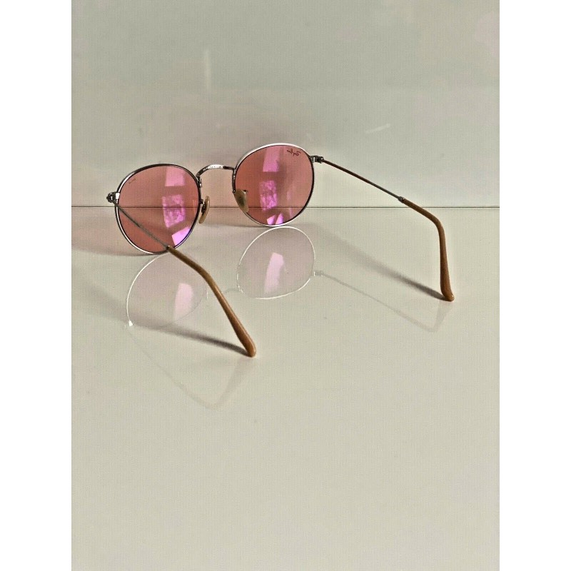 Lentes de sol Ray Ban RB3447 9065V7 Round Metal Evolve Vino Fotocromatico
