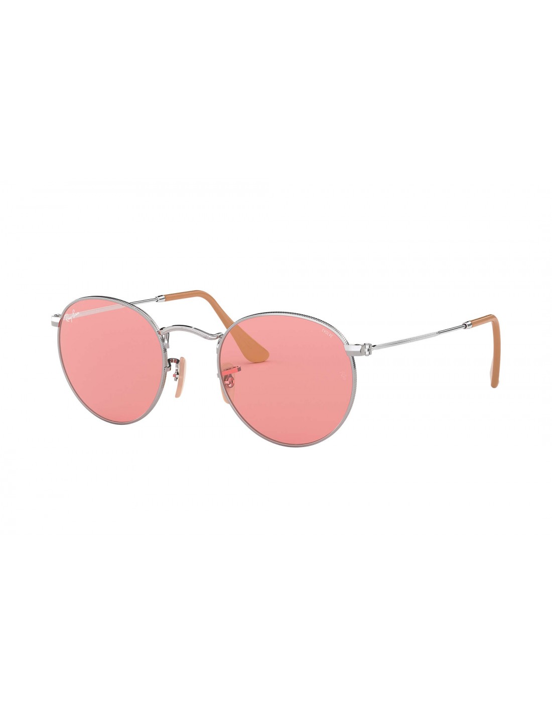 Lentes de sol Ray Ban RB3447 9065V7 Round Metal Evolve Vino Fotocromatico