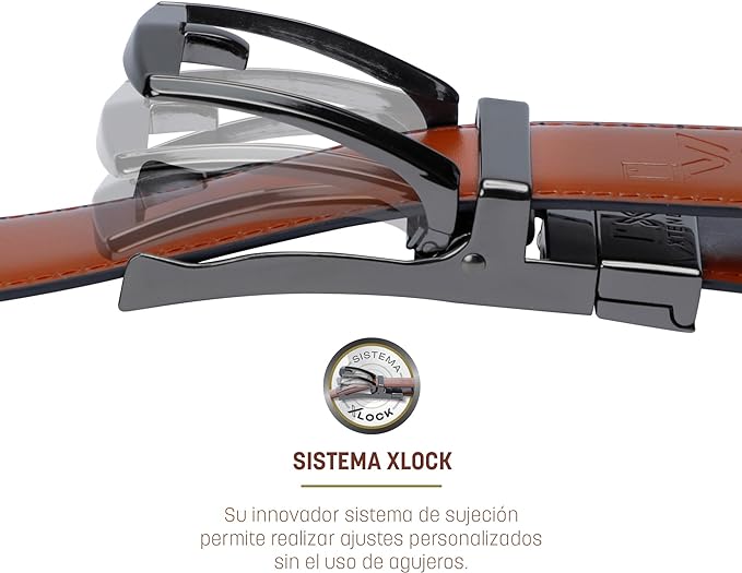XTENDER Cinturon ajustable y reversible.