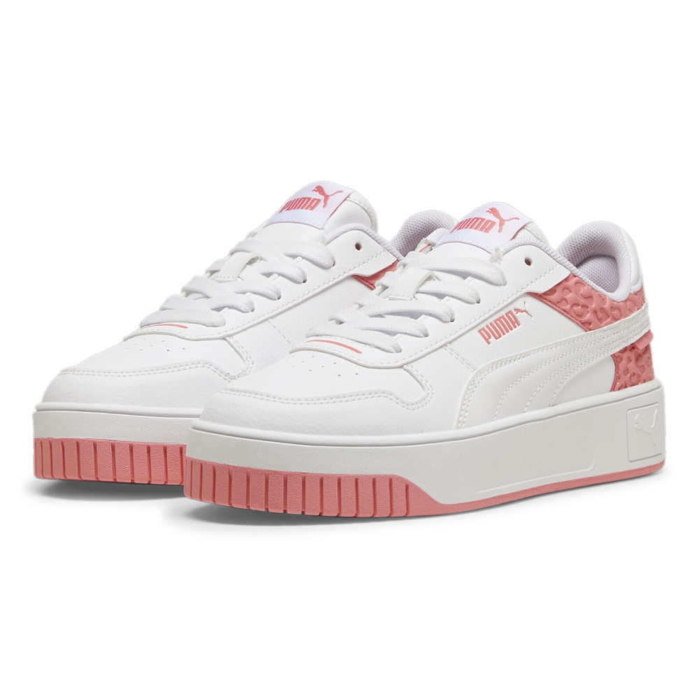 Puma cali blanc rose vert hotsell