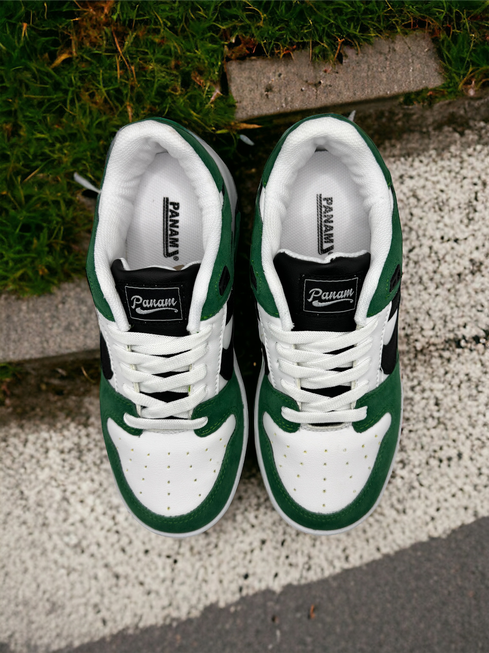 Tenis Panam Choclo Casual Verde/Blanco 1135725