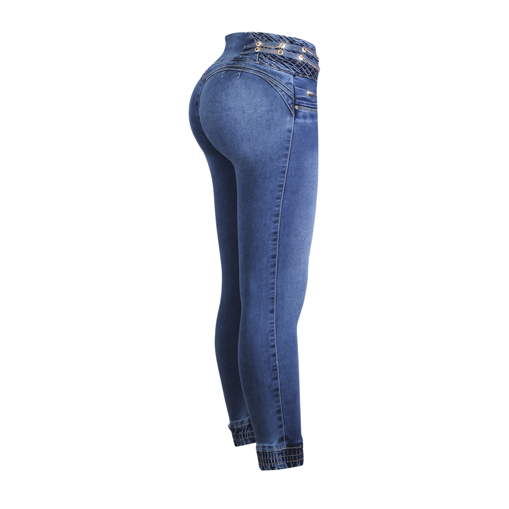 jeans Pantalon Colombiano Jogger Skinny FEDRA Praga Jeans PGA-090.
