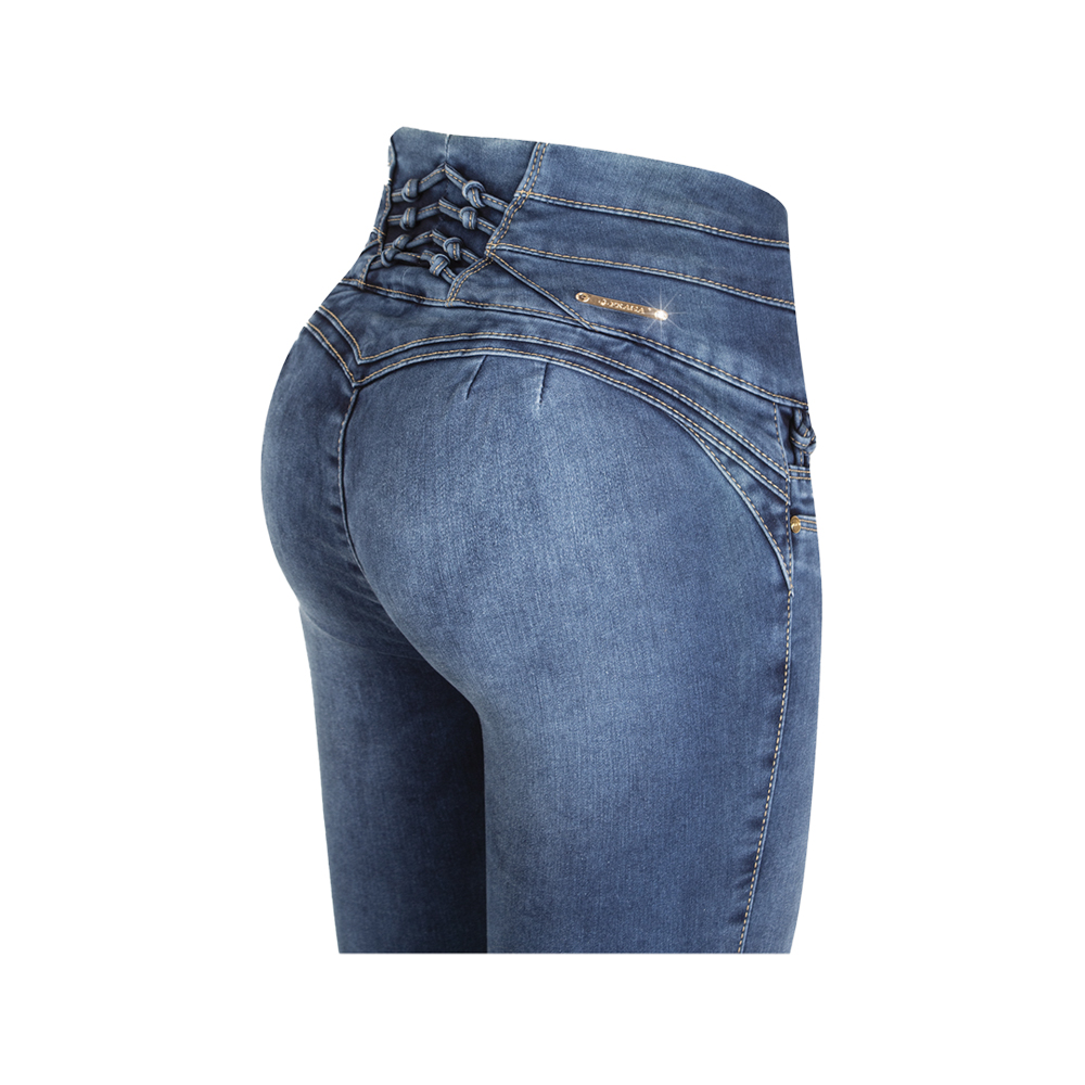 Jean Pantalon Colombiano Levanta Pompa Skinny Praga Jeans PR-27.