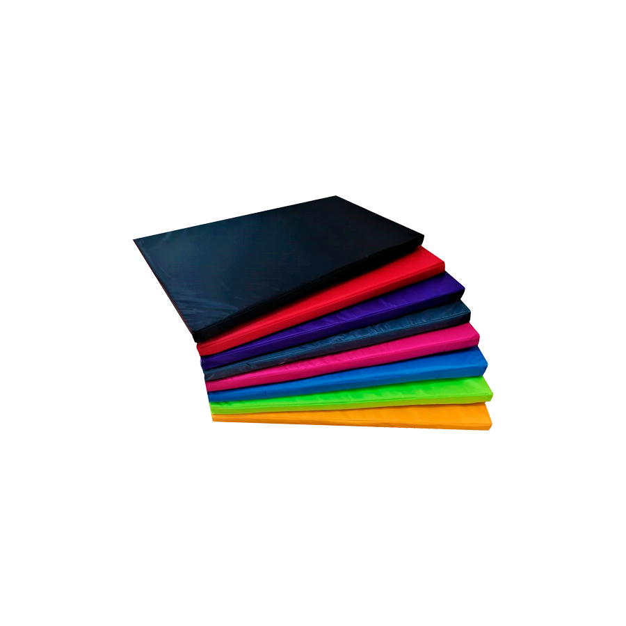 Colchoneta 100*60*5cm Desarrollo Infantil Y Gimnasio Color Negro 