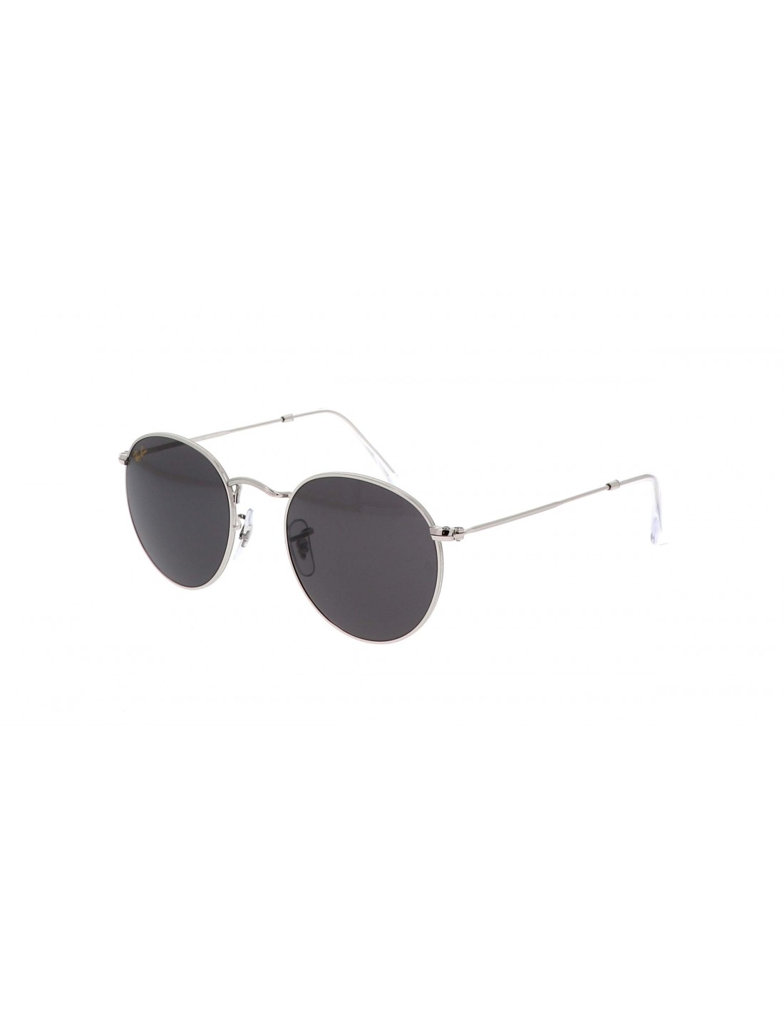 Lentes de sol Ray Ban RB3447 9198B1 Round Metal Legend Negro G-15 Plateado