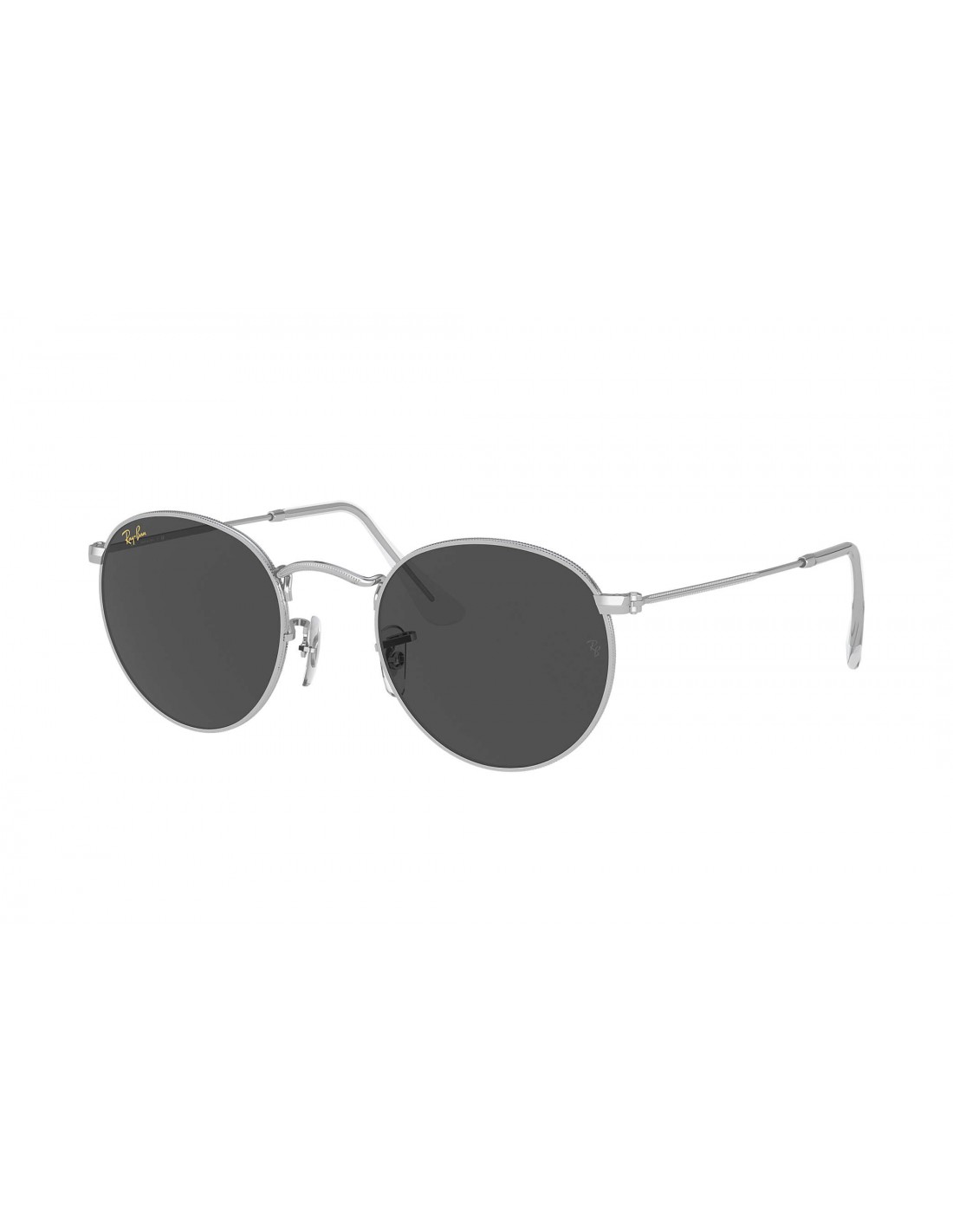 Lentes de sol Ray Ban RB3447 9198B1 Round Metal Legend Negro G-15 Plateado