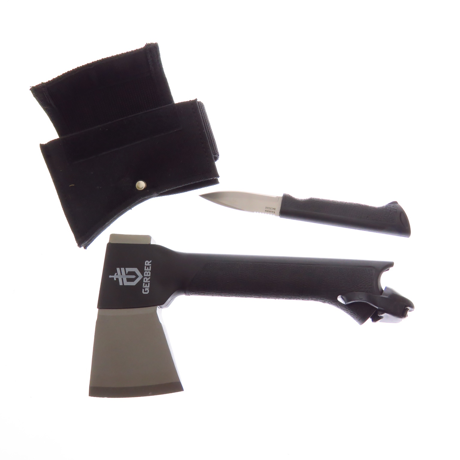 G1203 Gerber Backcountry Kit Hacha, Cuchillo, Machete Navaja.