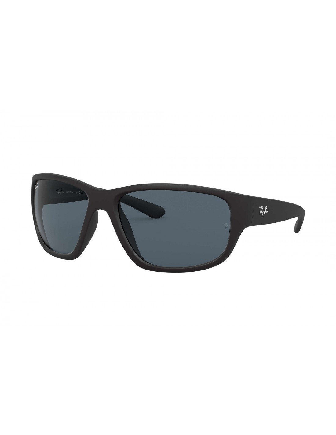 Lentes de sol Ray Ban Rb4300 601s/r5 Square Oversized Negro Mate Gris