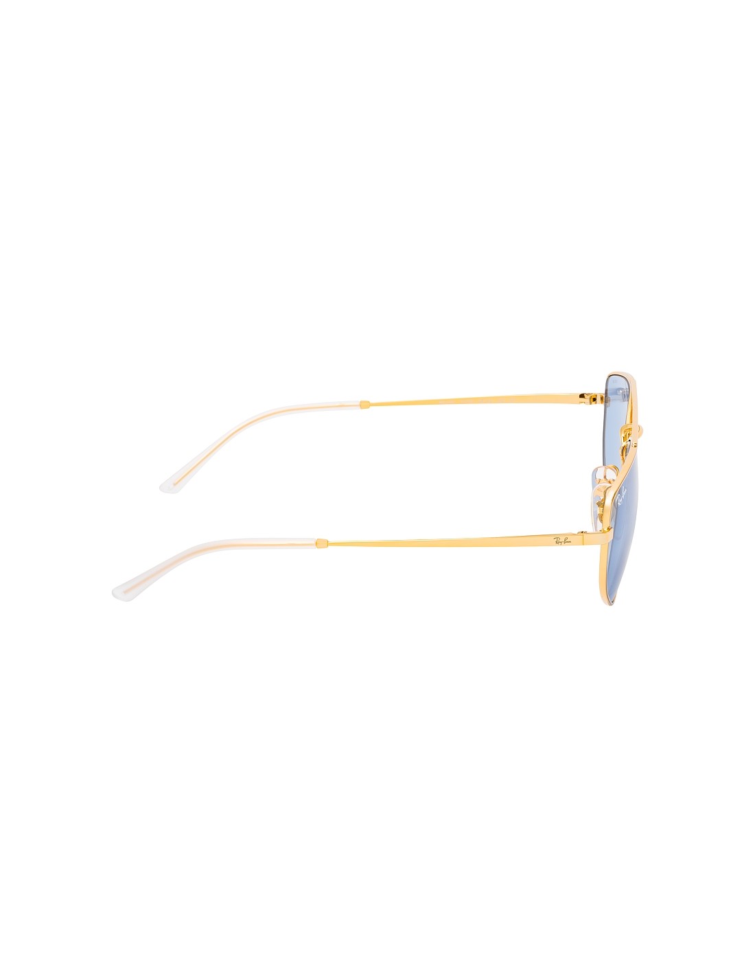 Lentes de sol Ray Ban RB3668 001/Q2 Square Shape Azul Transparente Dorado