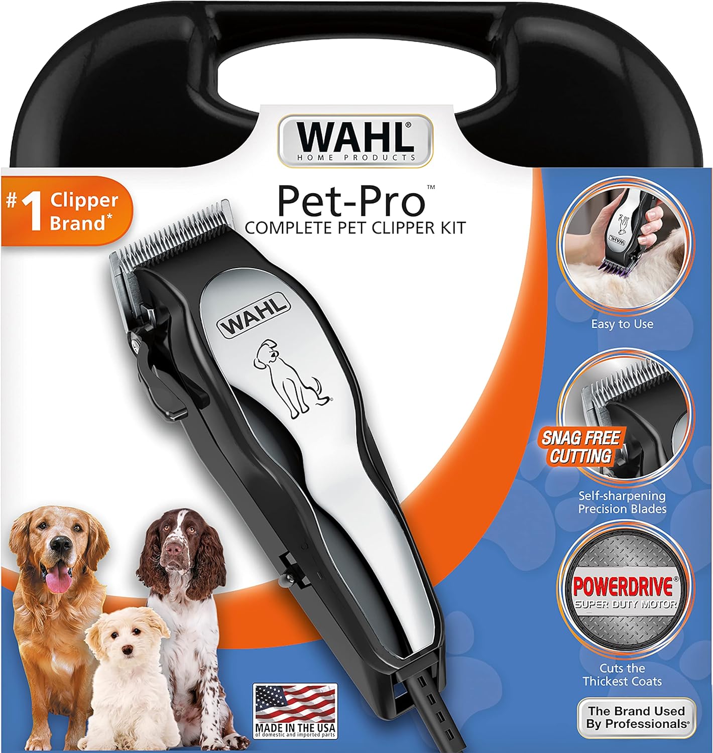 Peluquería Canina Cortadora De Pelo Para Perros Wahl Pet Clipper
