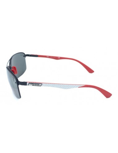 Lentes de sol Ray Ban Rb3617m F009/6G Scuderia Ferrari Gris Espejo Rojo