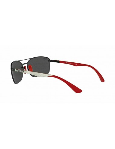 Lentes de sol Ray Ban Rb3617m F009/6G Scuderia Ferrari Gris Espejo Rojo