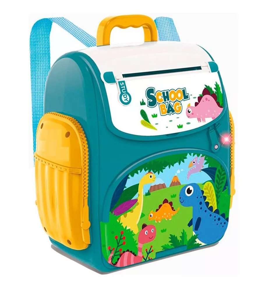 Alcancia infantil,mochila electrica caja con sensor de huella