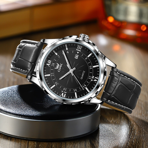 Opk Reloj Hombre Original Impermeable Cuarzo Luminoso 6003