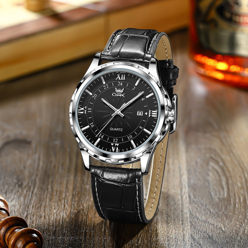 Opk Reloj Hombre Original Impermeable Cuarzo Luminoso 6003