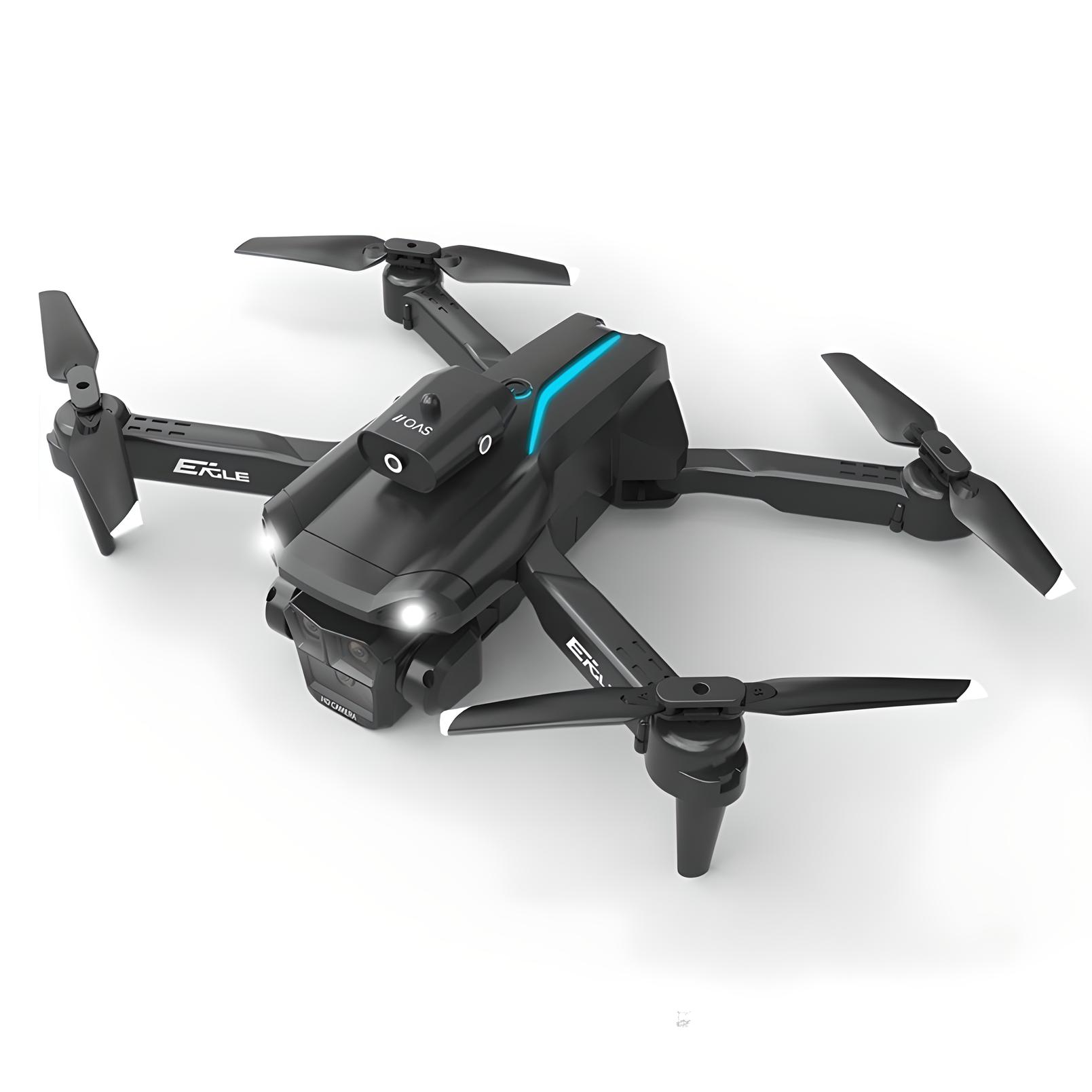 Mini Drone HYTOBP 4k con Cámara Profesional Control Remoto FPV HD 2.4GHz 3 Baterías