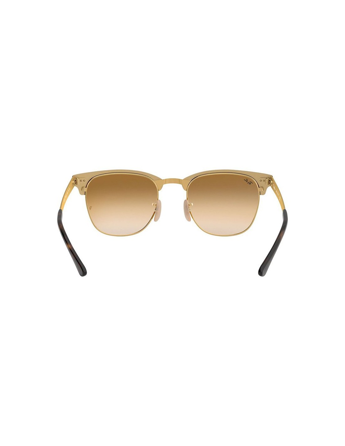 Lentes de sol Ray Ban Rb3716 9008/51 Clubmaster Metal Cafe degradado Carey