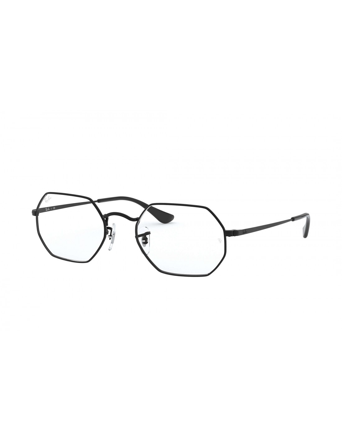 Lentes de sol Ray Ban Oftalmico Rb6456 2509 Octagonal Negro Original