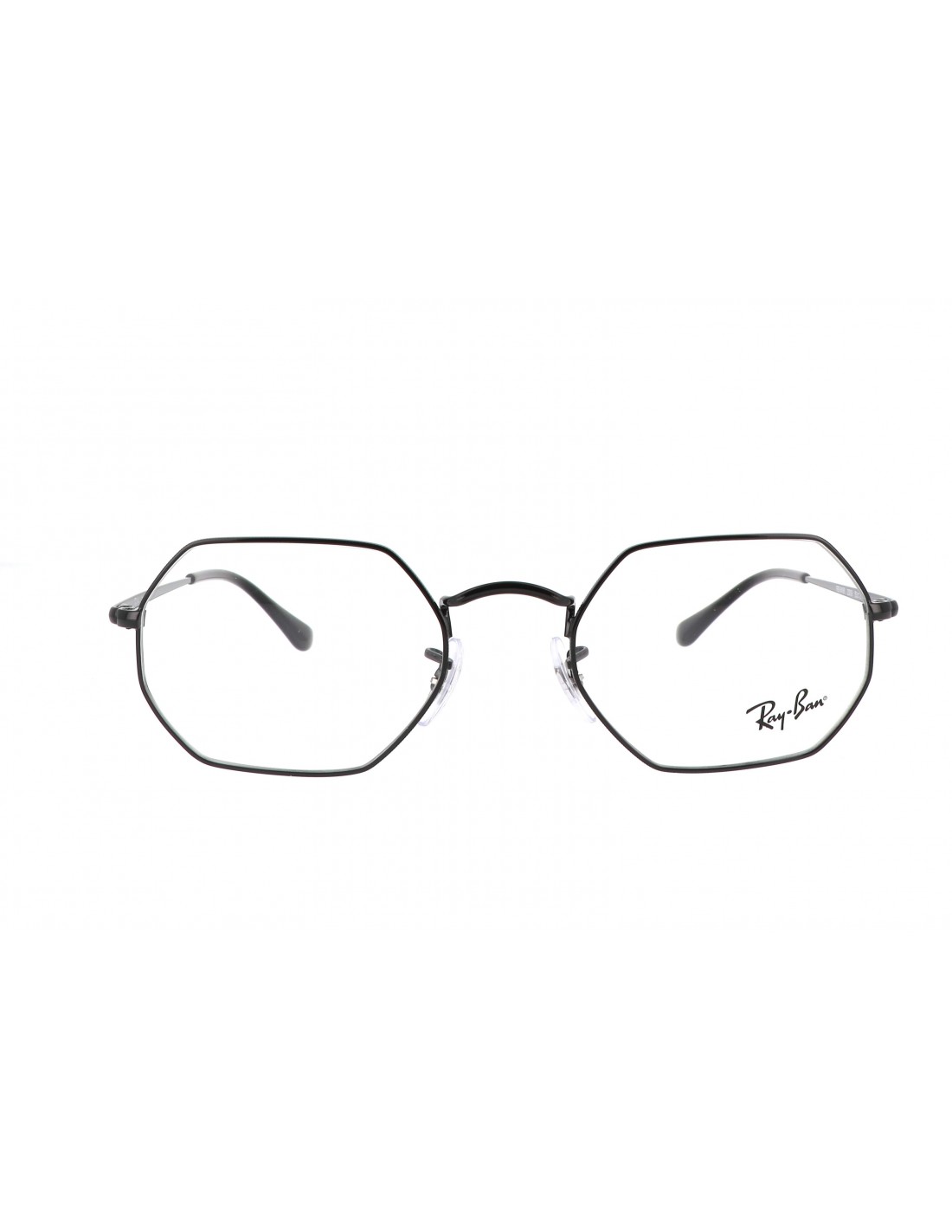 Lentes de sol Ray Ban Oftalmico Rb6456 2509 Octagonal Negro Original