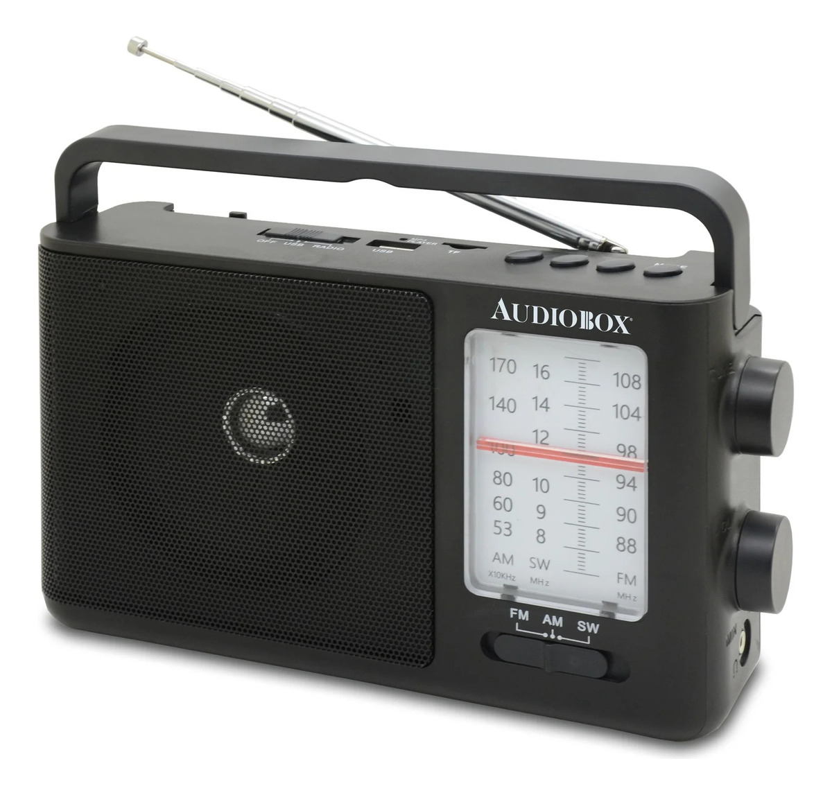 Radio Retro Inalámbrico Bluetooth AM FM USB Auricular ‎RX-8 Audiobox.