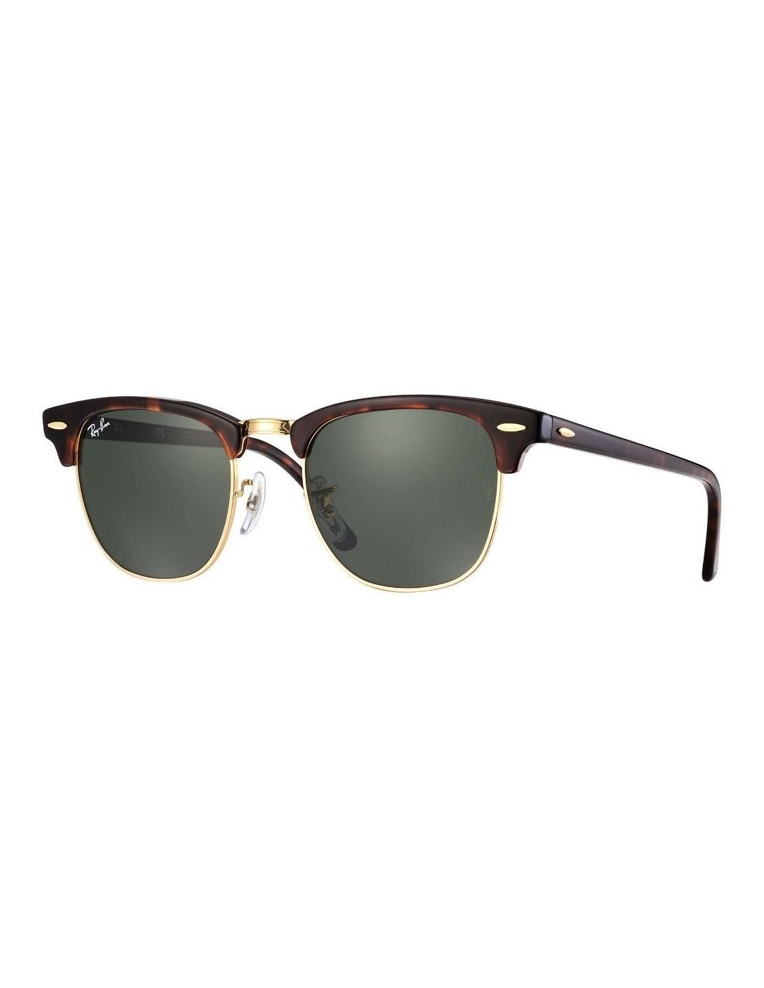 Lentes de sol Ray Ban Rb3016 W0366 Clubmaster Carey G 15 Dorado Original