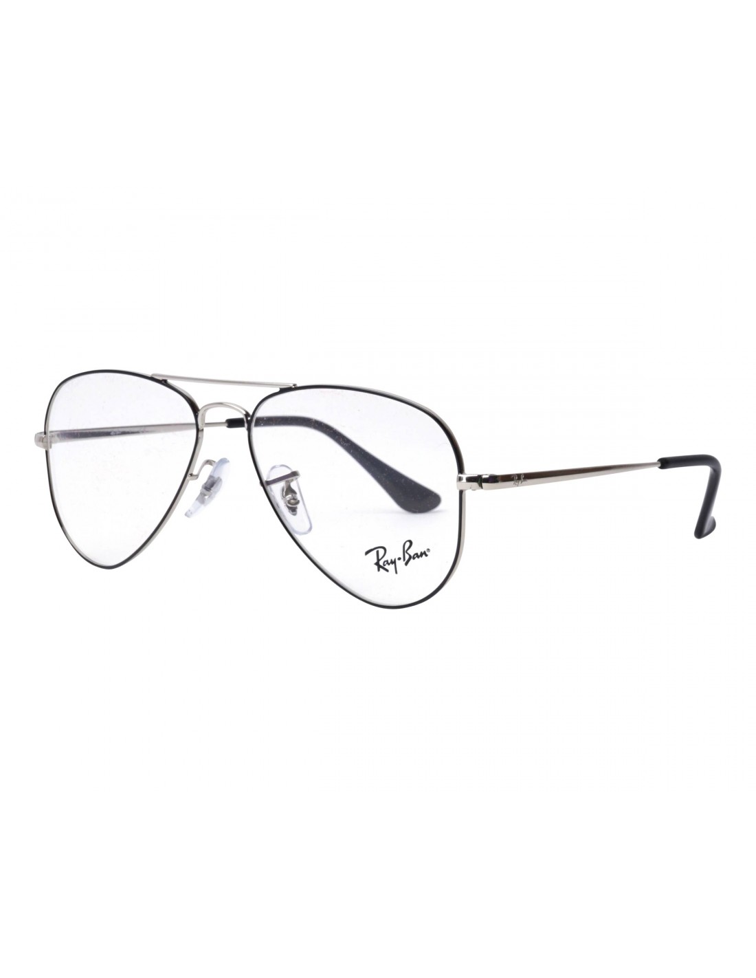 Lentes de sol Ray Ban Rb1089 4064 Oftalmico Aviator Junior Plateado Gris