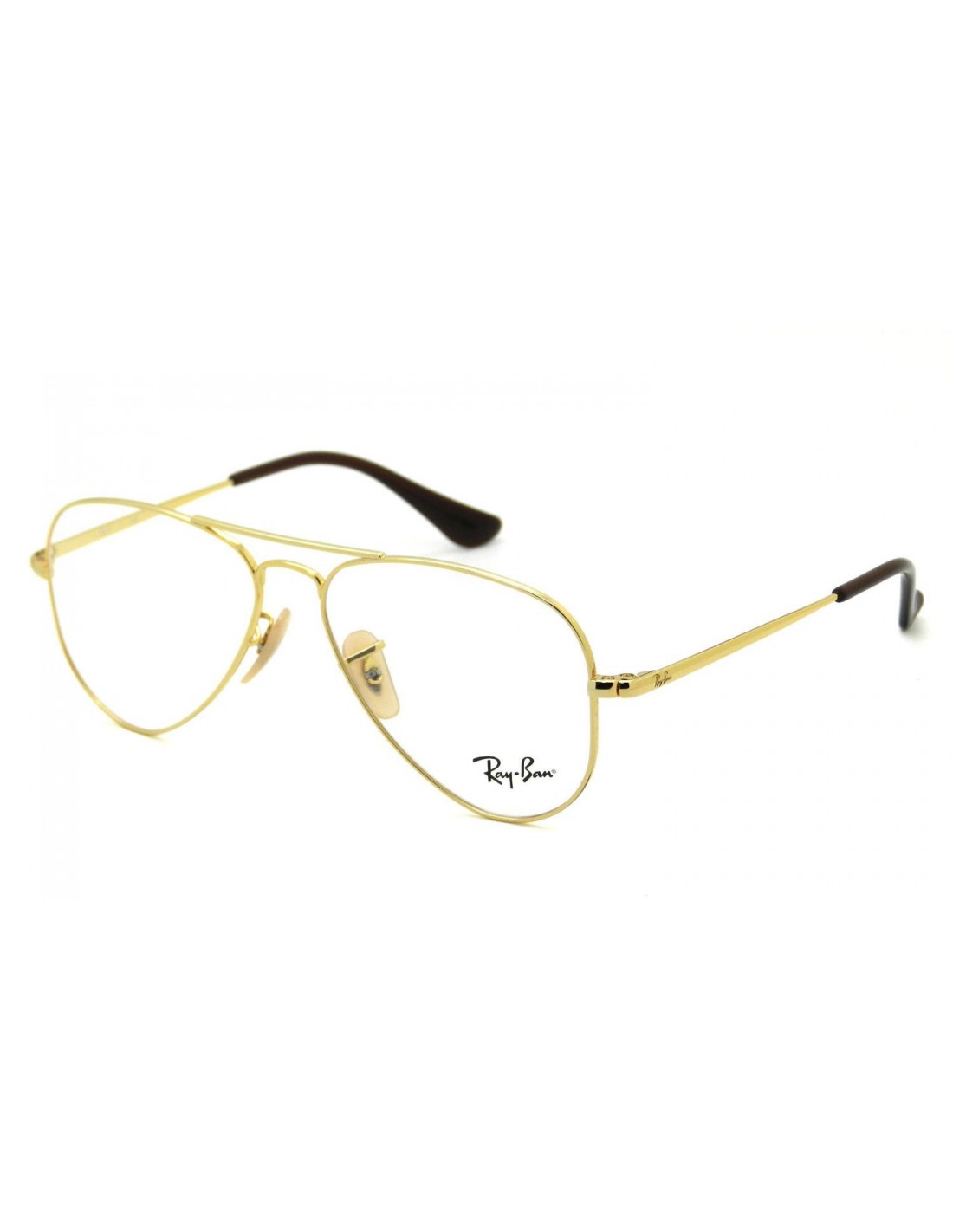 Lentes de sol Ray Ban Rb1089 4051 Aviator Junior Dorado Carey Original