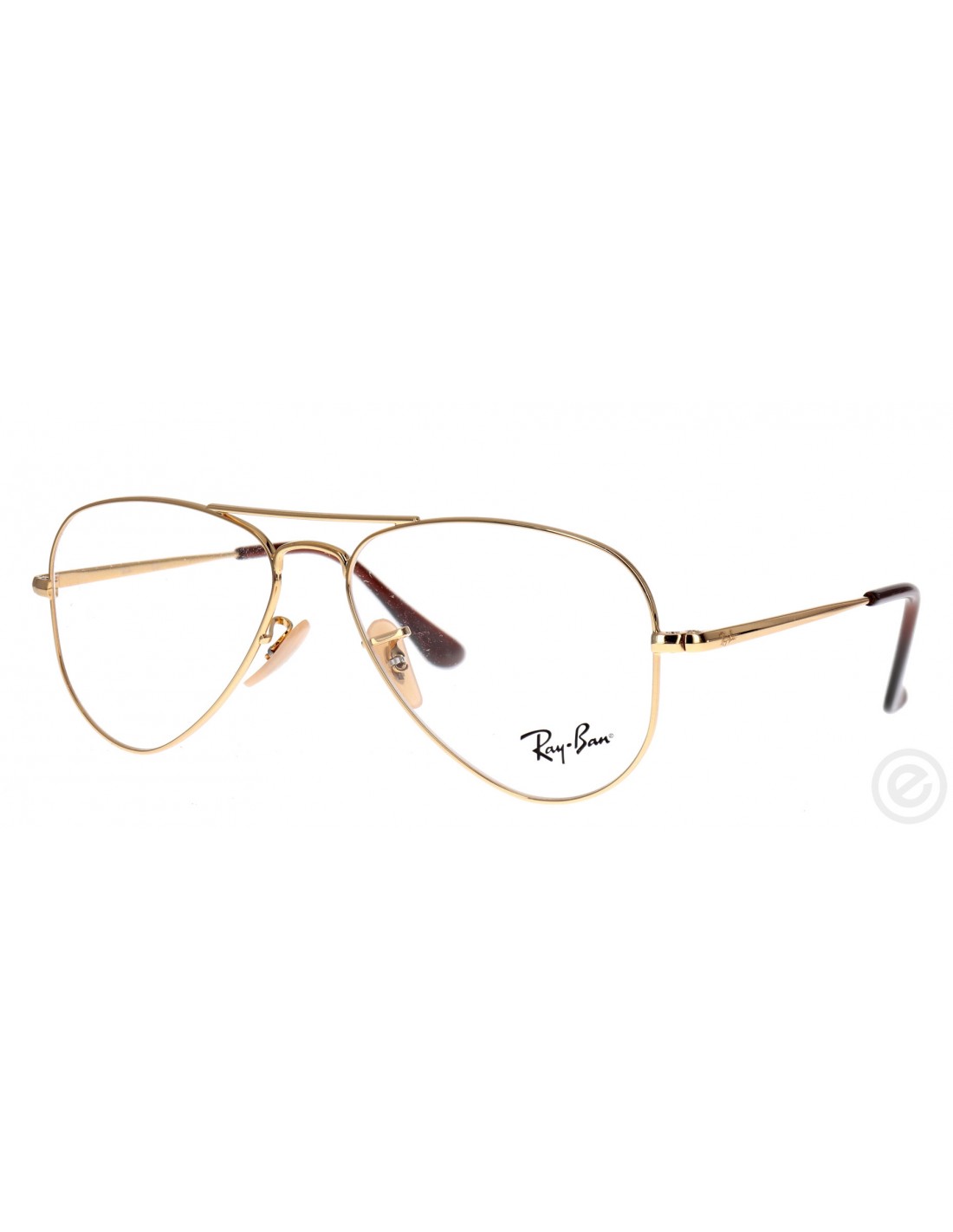 Lentes de sol Ray Ban Rb1089 4051 Aviator Junior Dorado Carey Original
