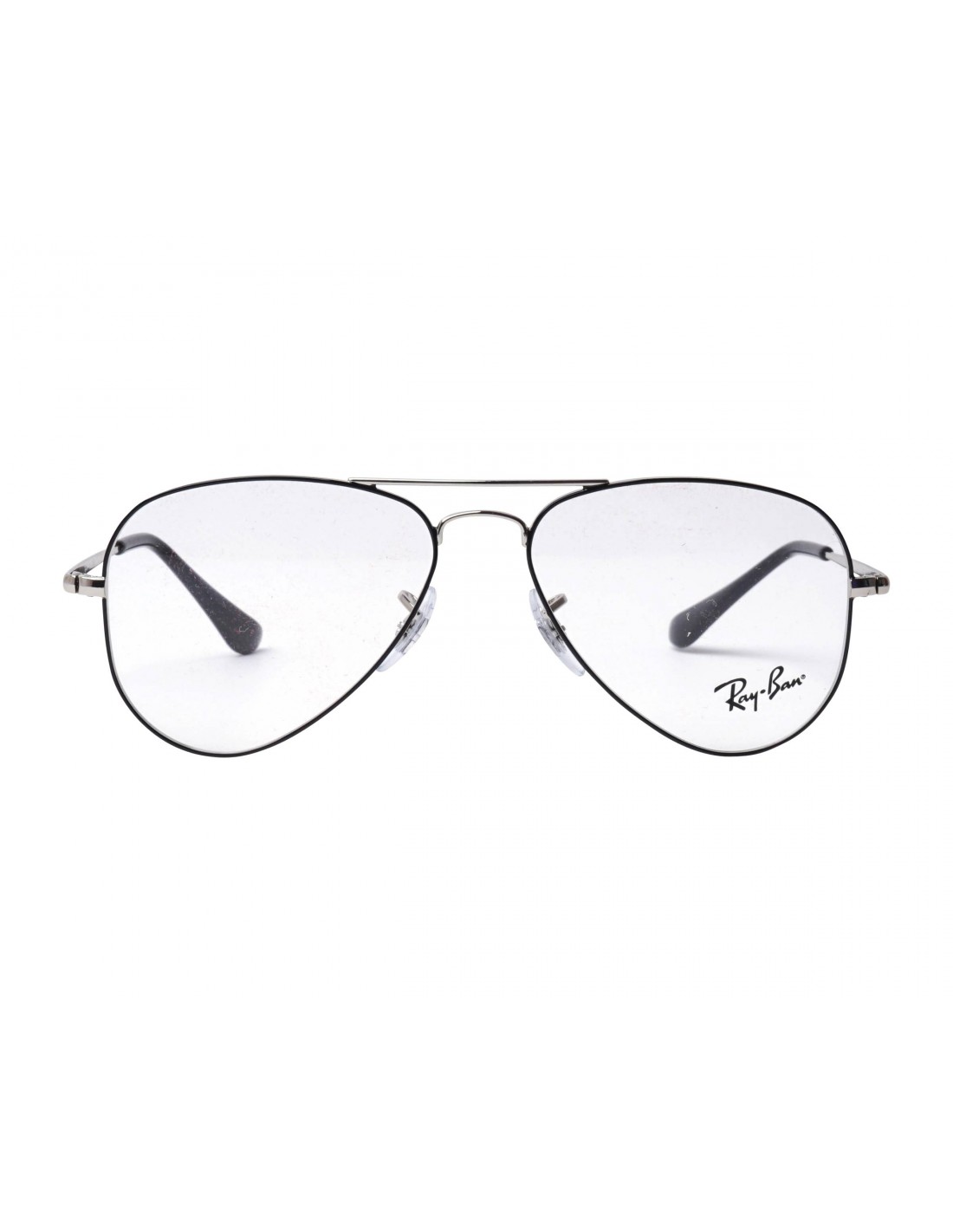 Lentes de sol Ray Ban Rb1089 4064 Oftalmico Aviator Junior Plateado Gris