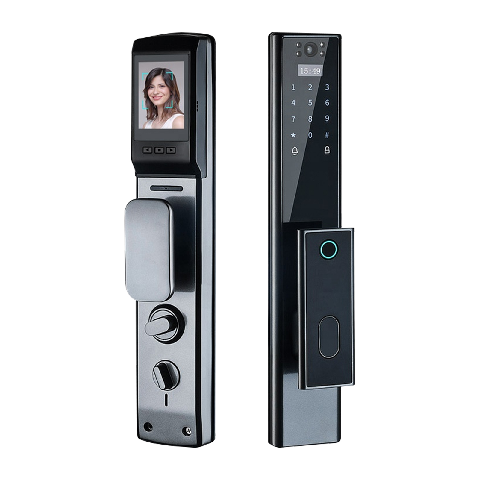 Cerradura Electrónica Inteligente Wifi De Seguridad. Con Timbre y 5 Métodos De Apertura. Modelo: Nexus HD