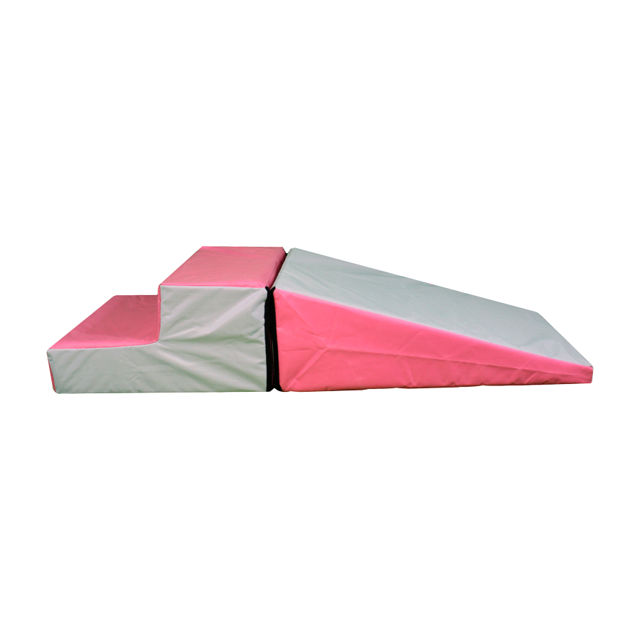Alberca De Pelotas Con Escalera + 50 PELOTAS DE REGALO Color Rosa Perla 