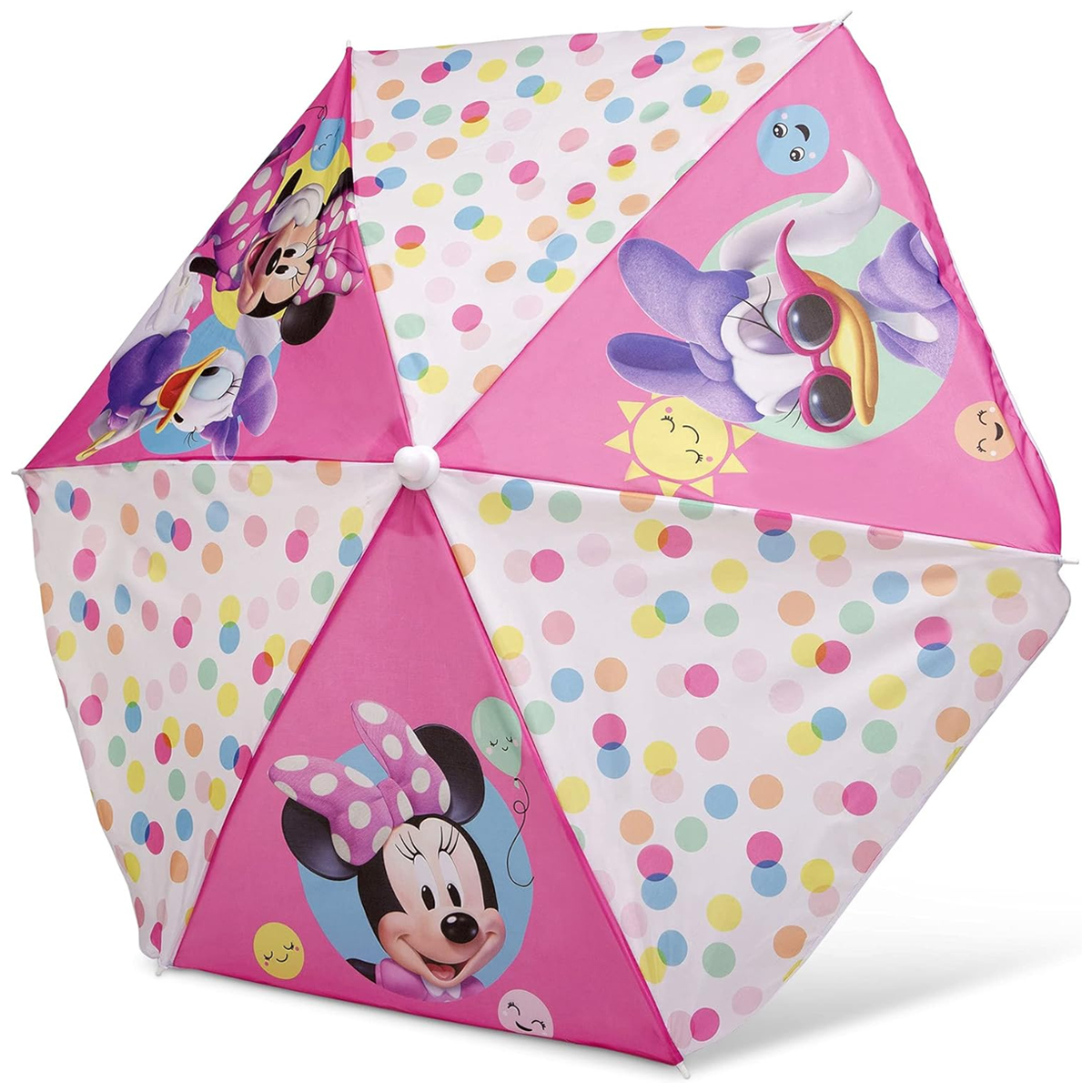 Mesa Picnic Con Sombrilla Disney Junior Minnie Rosa.