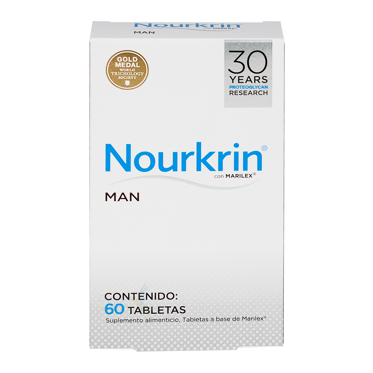 Nourkrin Man 60 Tabletas Tratamiento contra la caída del cabello