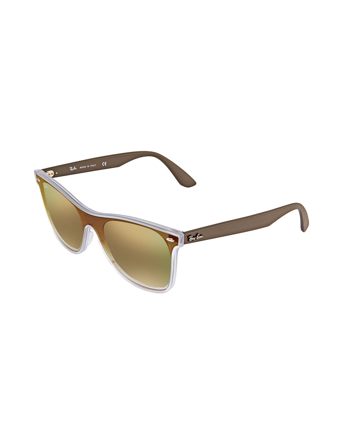 Lentes de sol Ray Ban Rb4440n 6358/W0 Wayfarer Blaze Verde Degradado Original