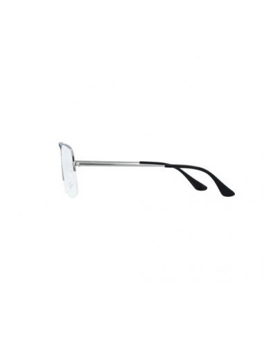 Lentes de sol Ray Ban Rb6441 2501 new Aviator Oftalmico Plateado Negro ...