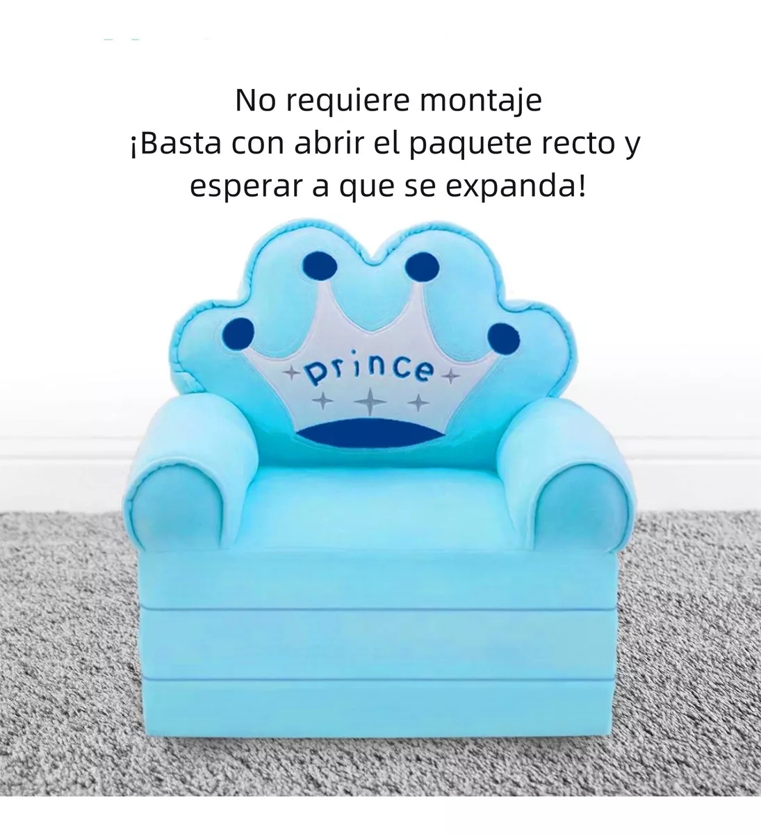Sillon infantil convertible a cama sofa cama.