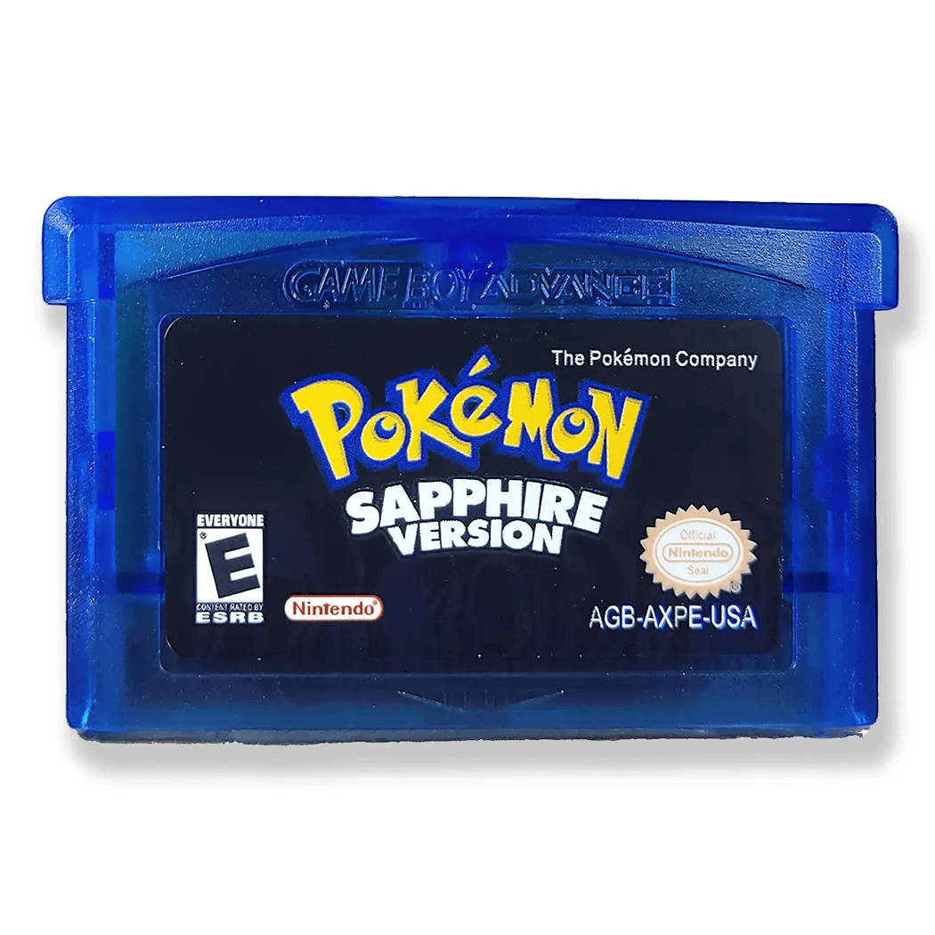 Pokémon Sapphire Standard Edition Nintendo Game Boy Advance Físico.