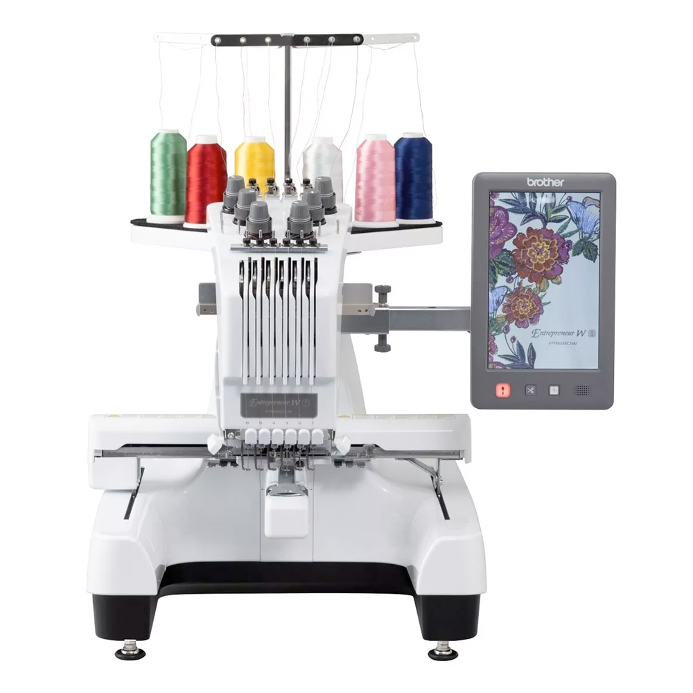 Bordadora Semi Industrial De 6 Agujas Brother PR680W