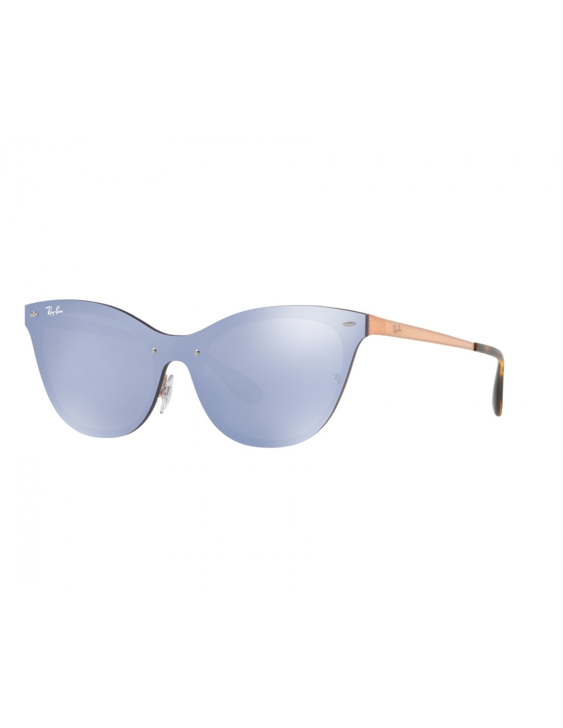Lentes de sol Ray Ban Rb3580n 90391U Eye Cat Blaze Lila Espejo bronce