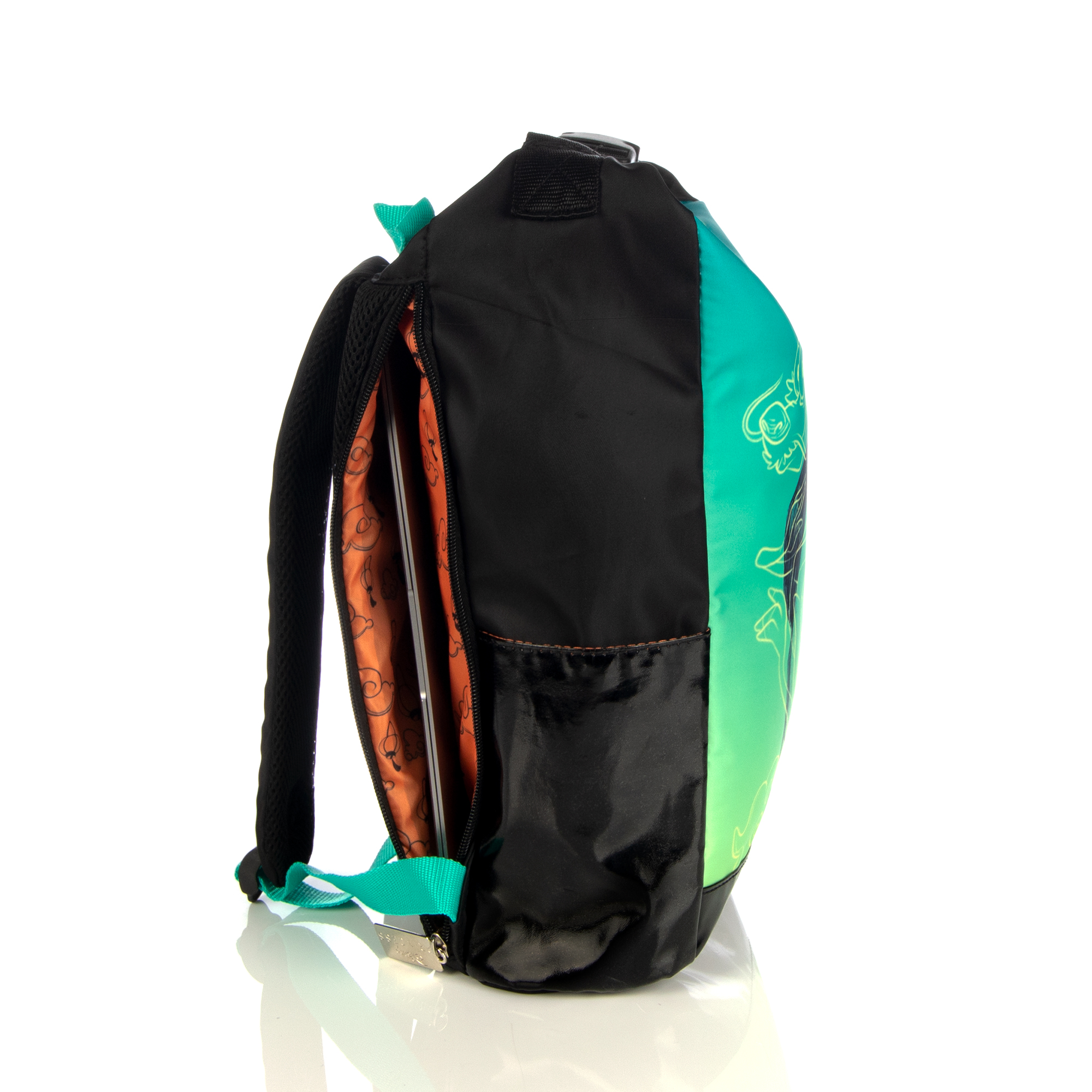 Mochila Hardhead Disney Princesas Mulan Color Verde