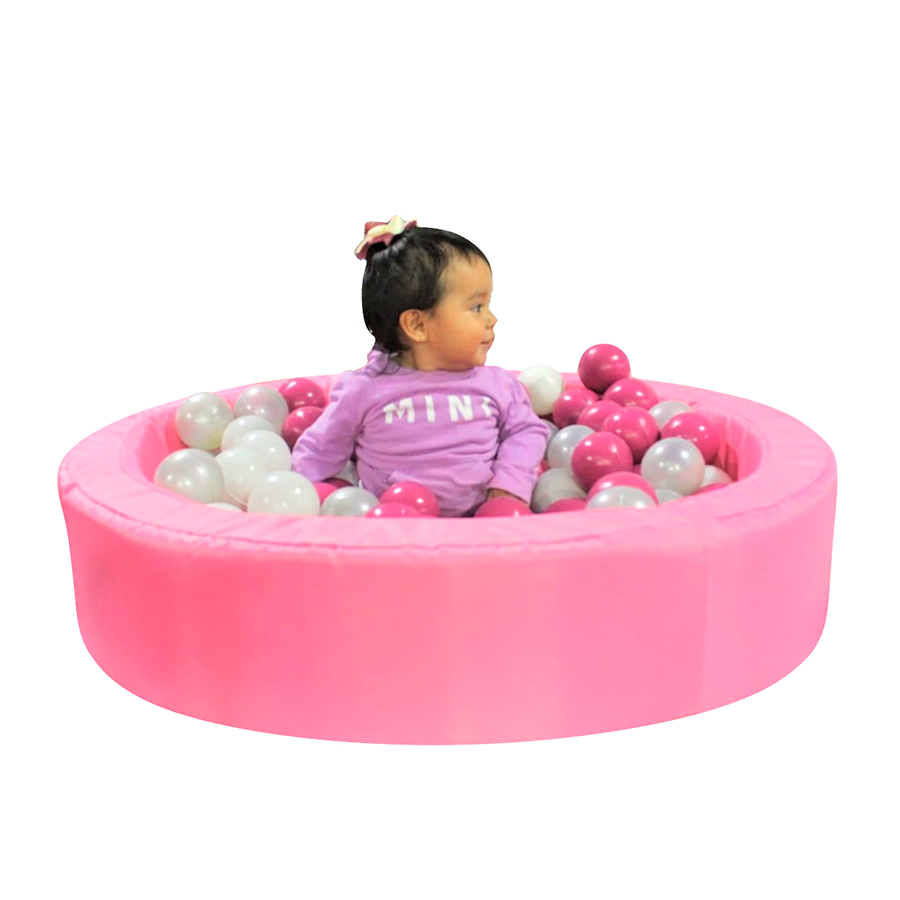 Pelotas Para Alberca 50 pzs. Combinación Rosa Pastel 