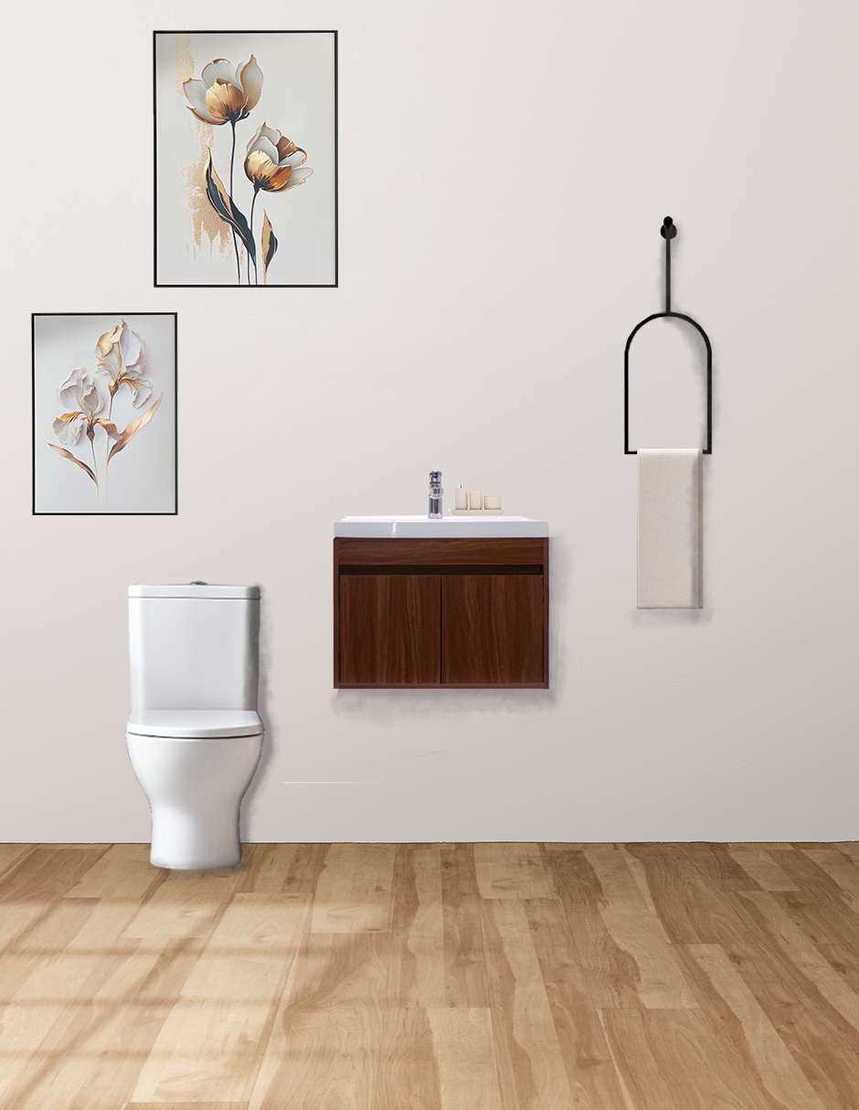 Gabinete Flotante Para Baño Mariam Con Lavabo Y Monomando