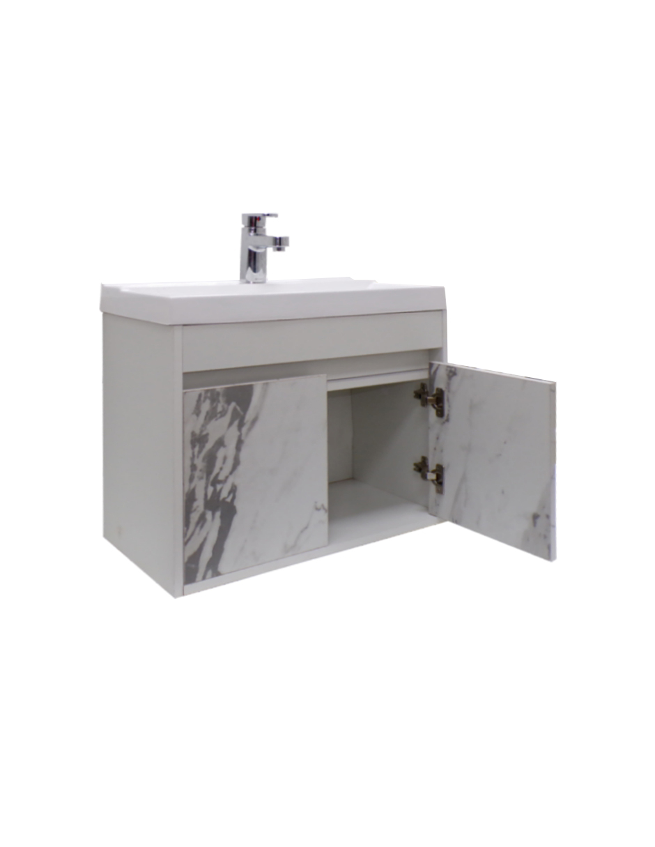Gabinete Flotante Para Baño Mariam Con Lavabo Y Monomando