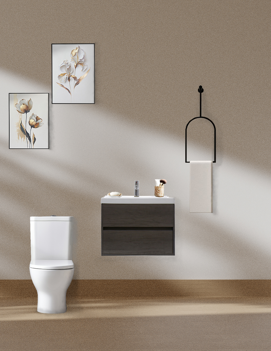 Gabinete Para Baño Con Lavamanos Y Monomando Vanity