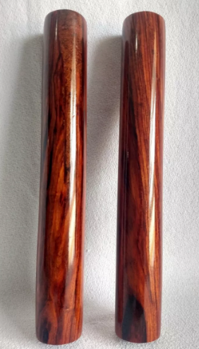 Claves Musicales Grande 20cm, De Granadillo .